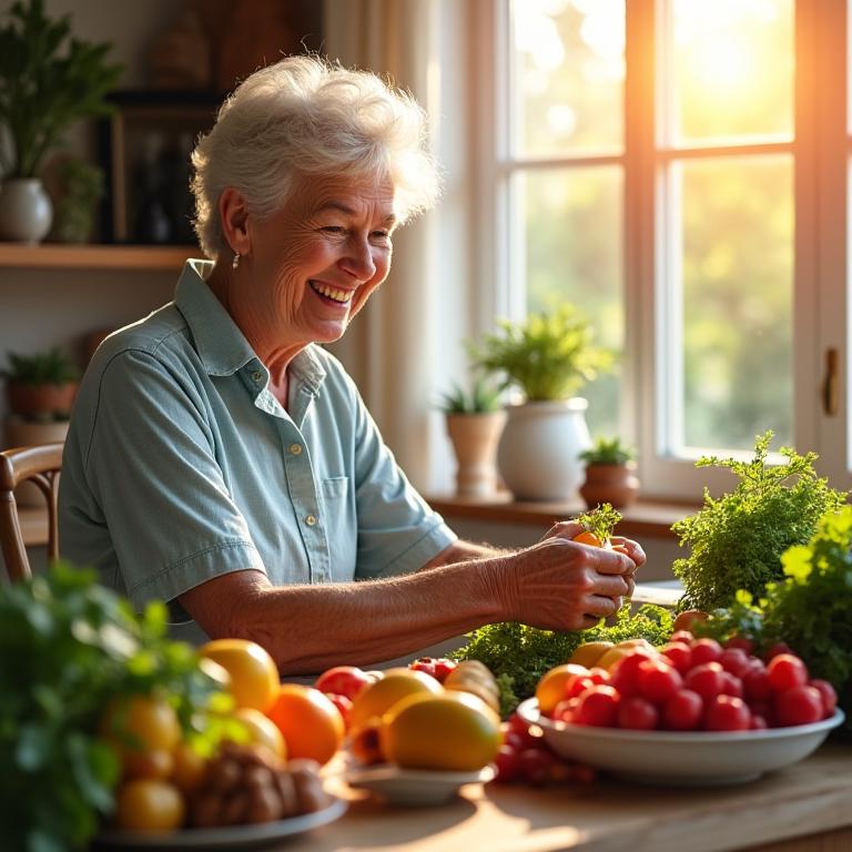 Nutrition seniors healthy aging prévention vieillissement